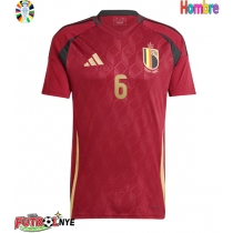 Camiseta Bélgica Axel Witsel #6 Primera Equipación Eurocopa 2024 manga corta